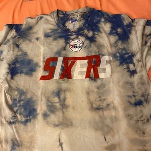 NBA Sixers Tie-Dye Tee